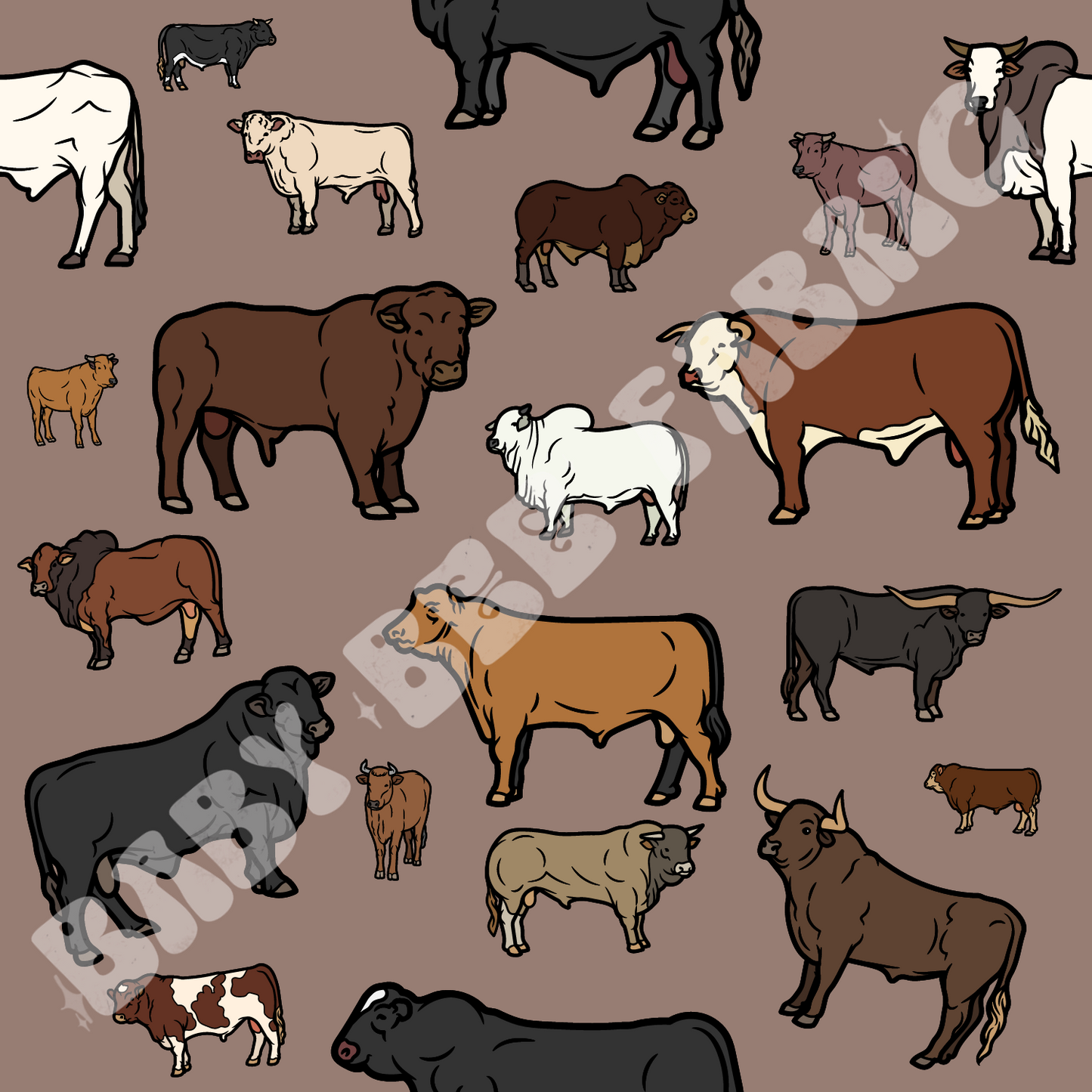 Brown Cattle