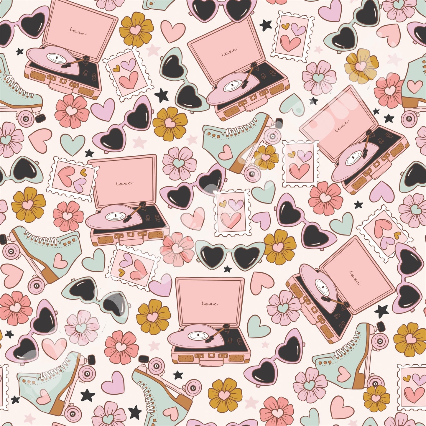 Retro Pastel Love