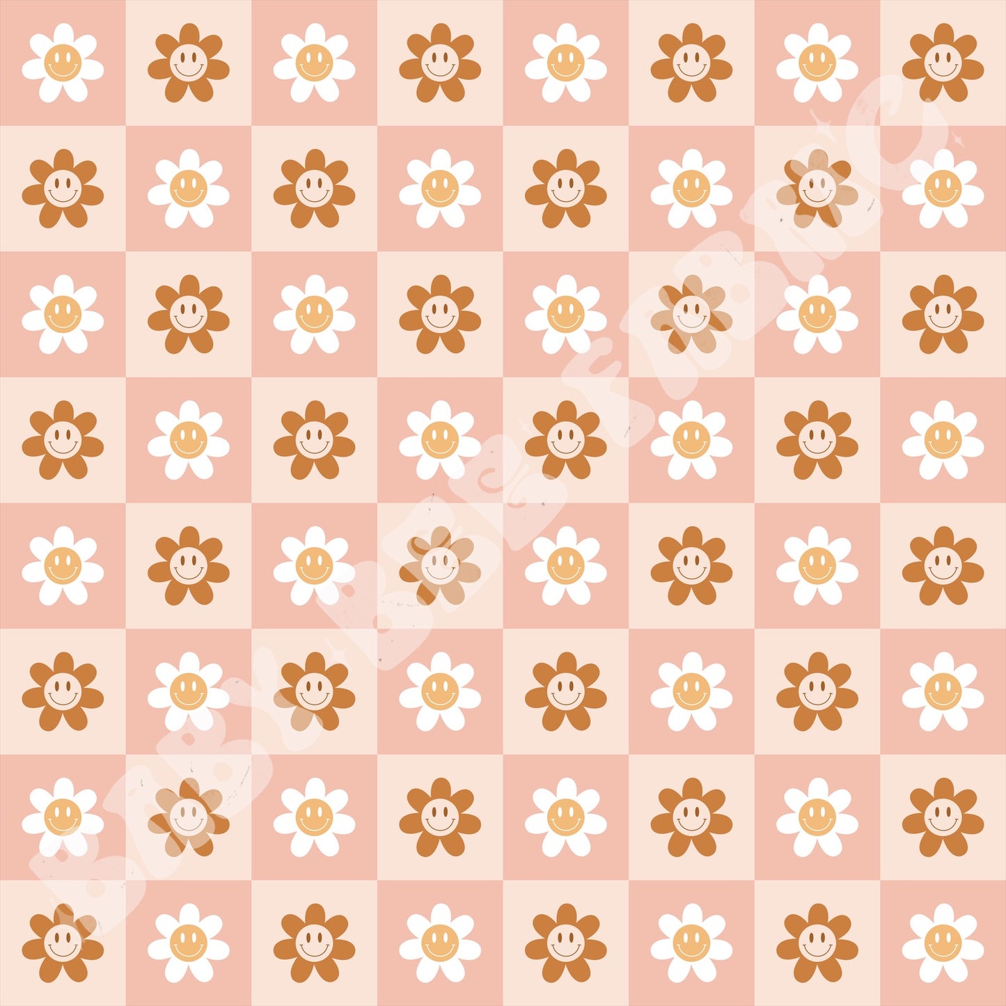 Smiley Daisy Checker