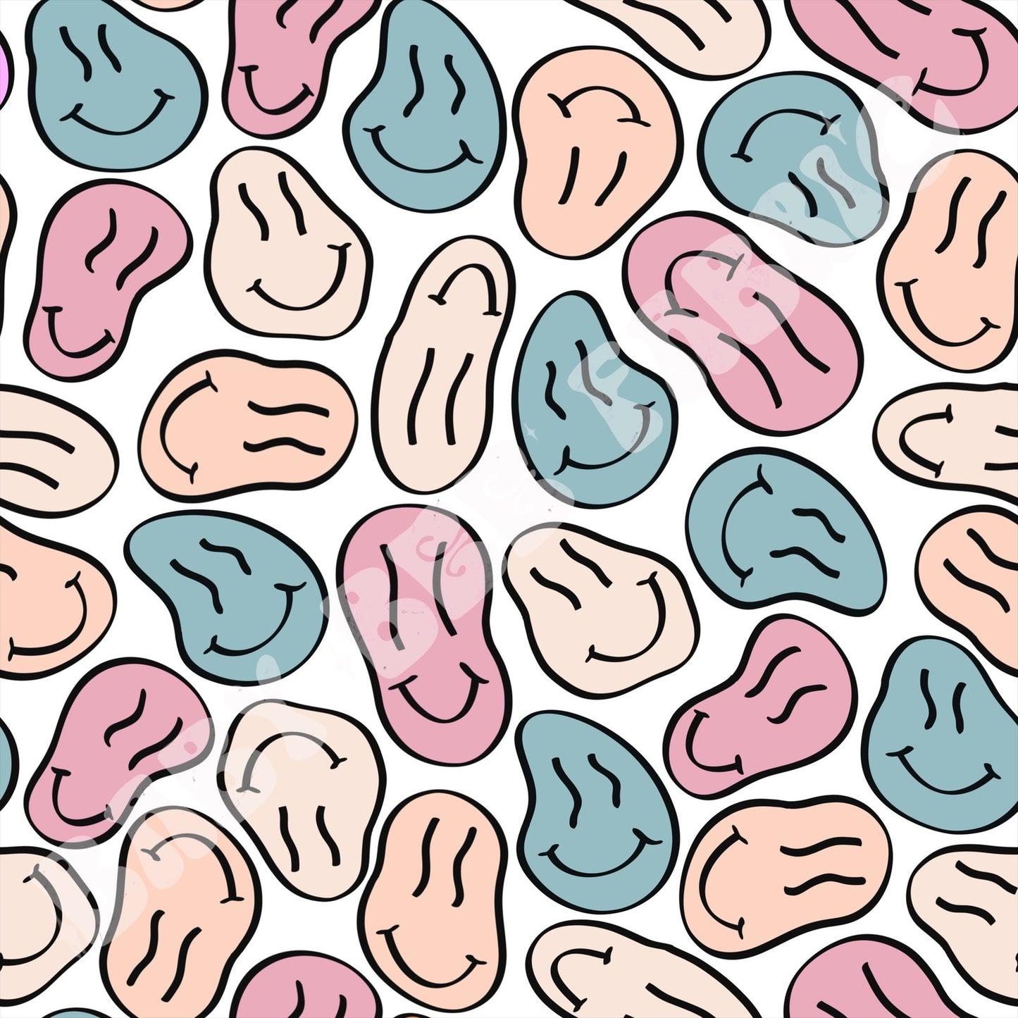 Trippy Smileys Bright