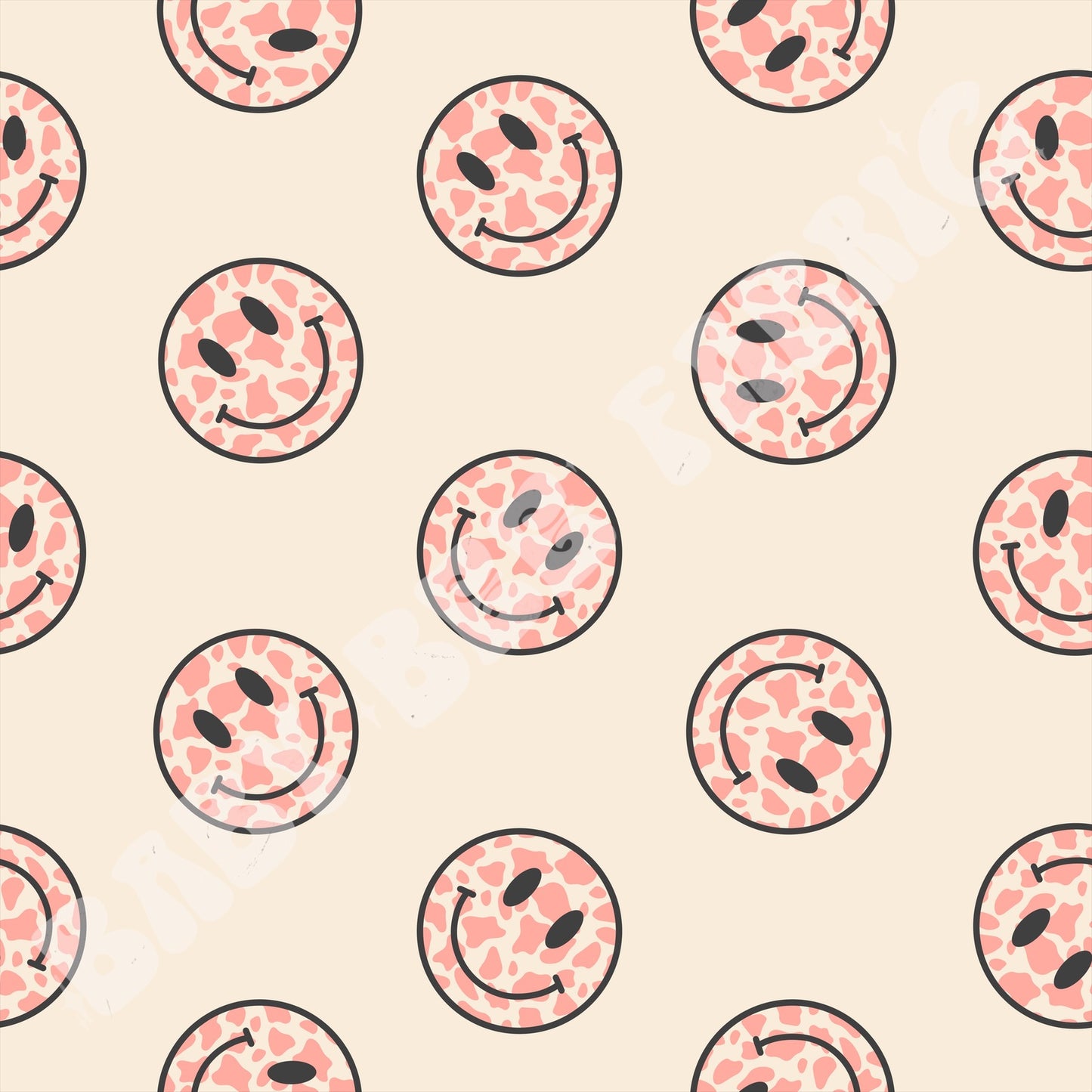 Cow Print Smileys