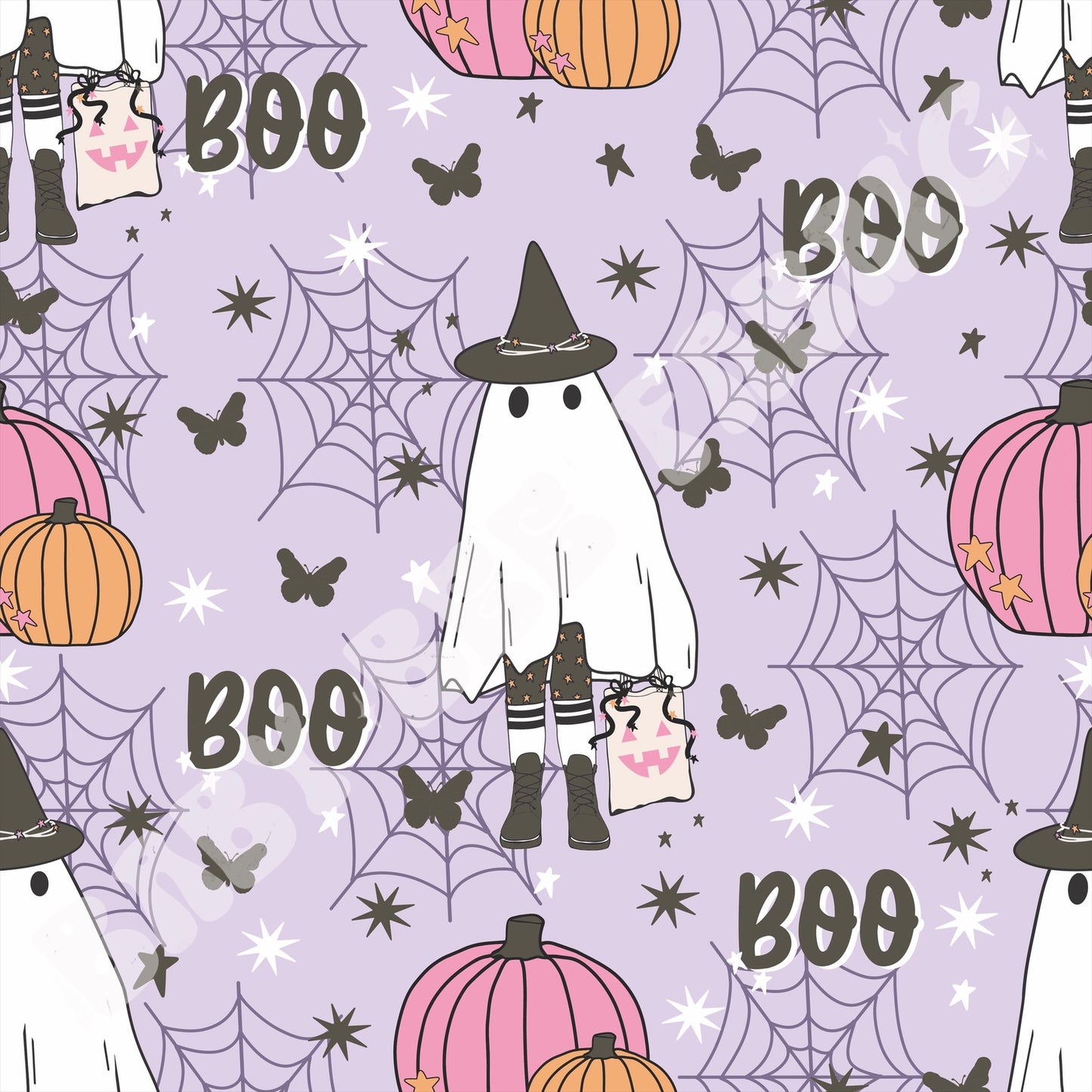 Friendly Purple Ghost