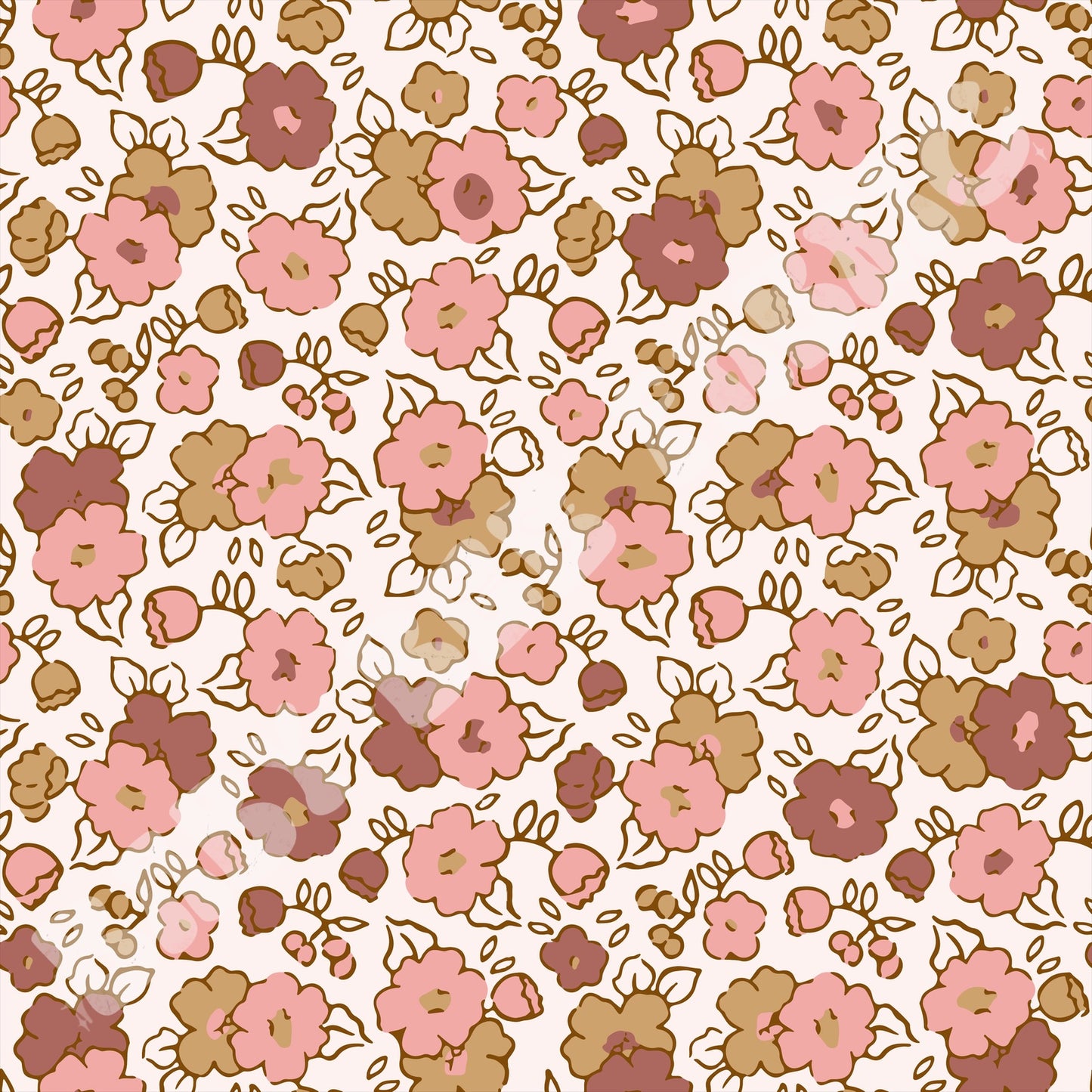 Pink and Mauve Dainty Floral