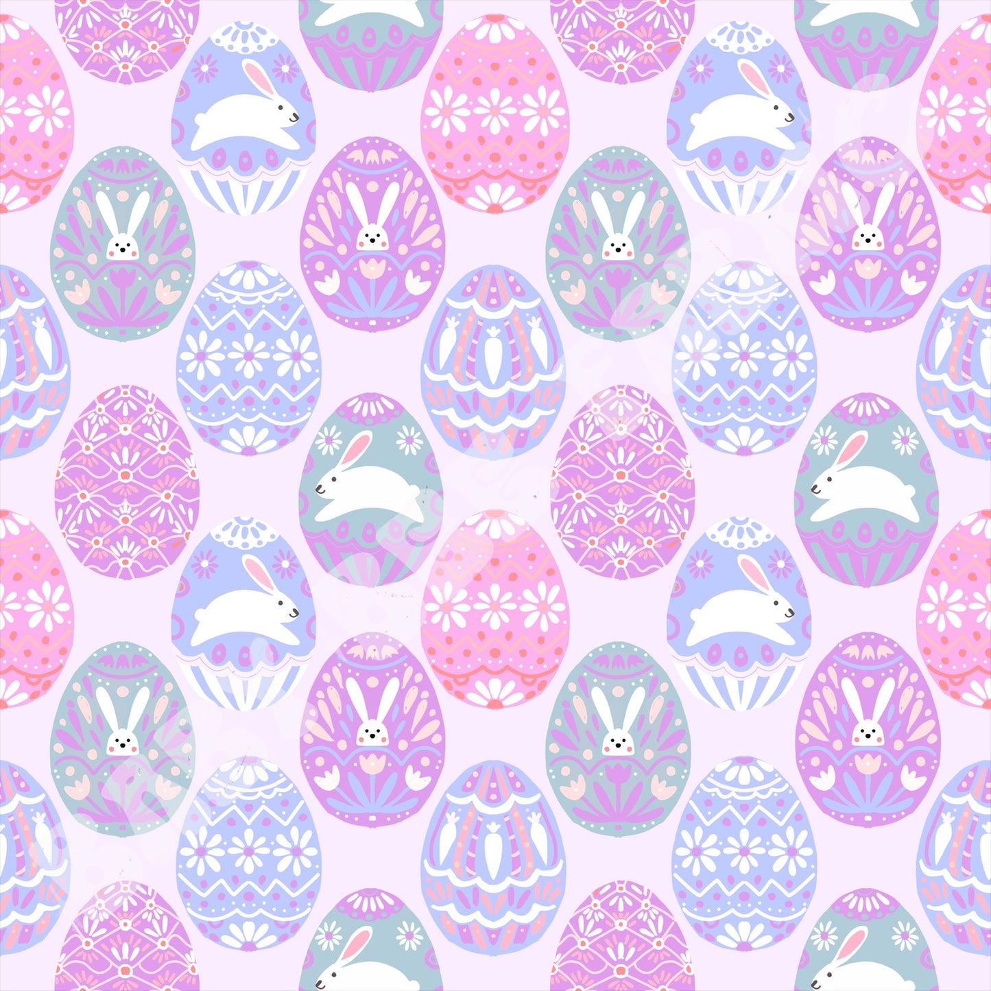Bright Pastel Easter Eggs