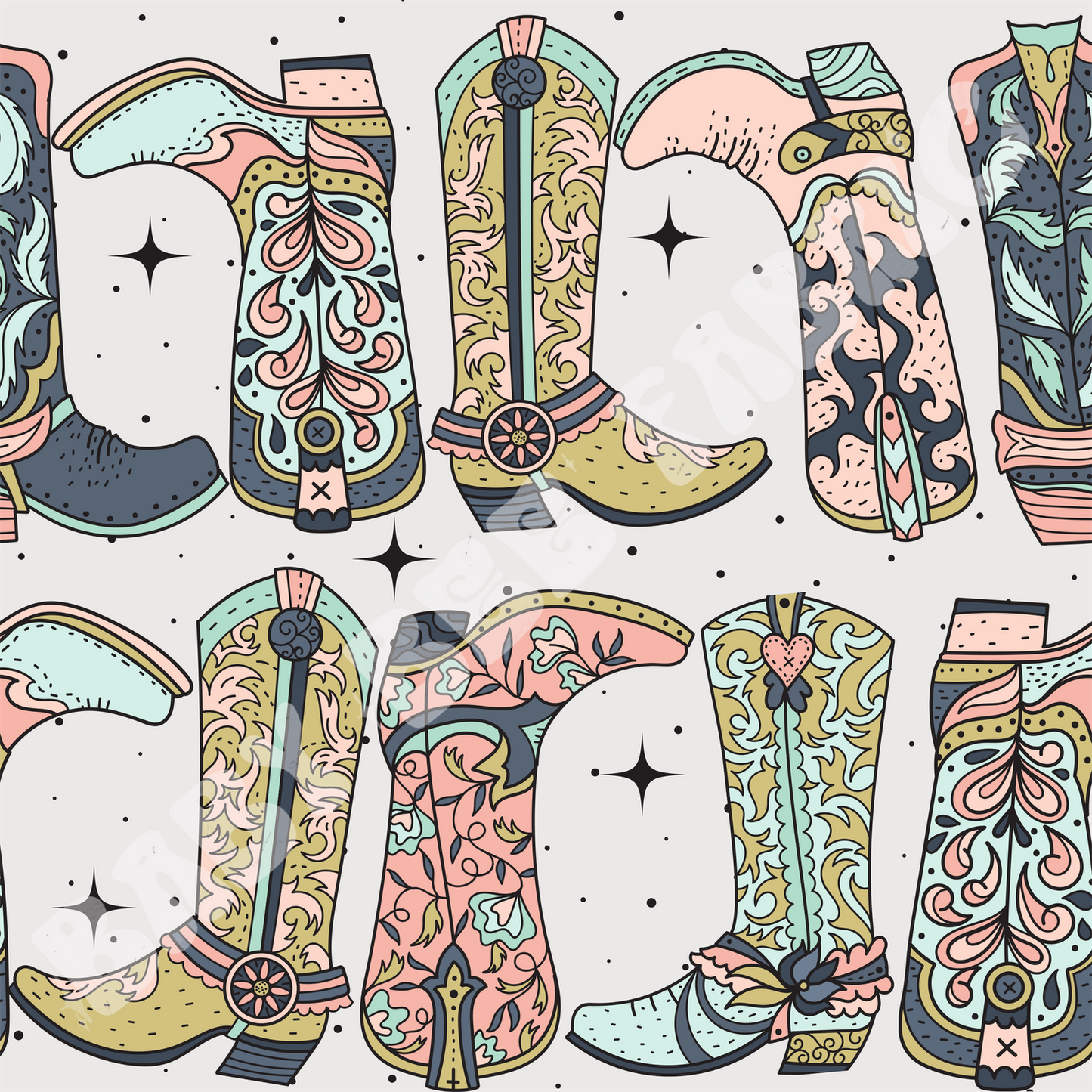 Light Cowgirl Boots