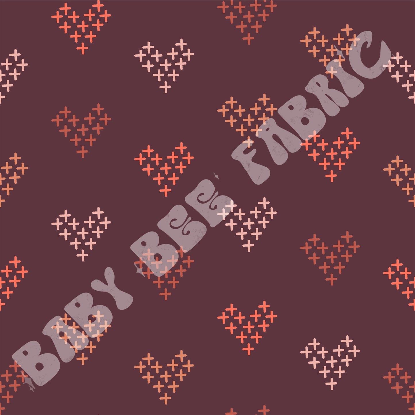 Cross Hearts Plum
