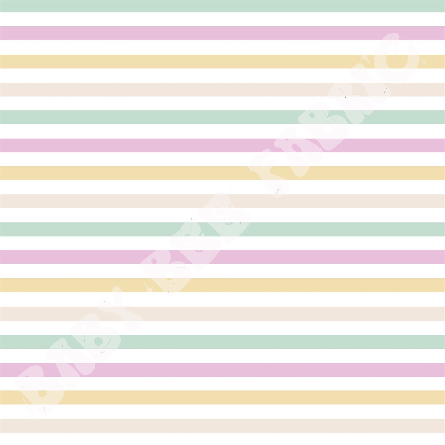 Minimalist Bunnies Stripes
