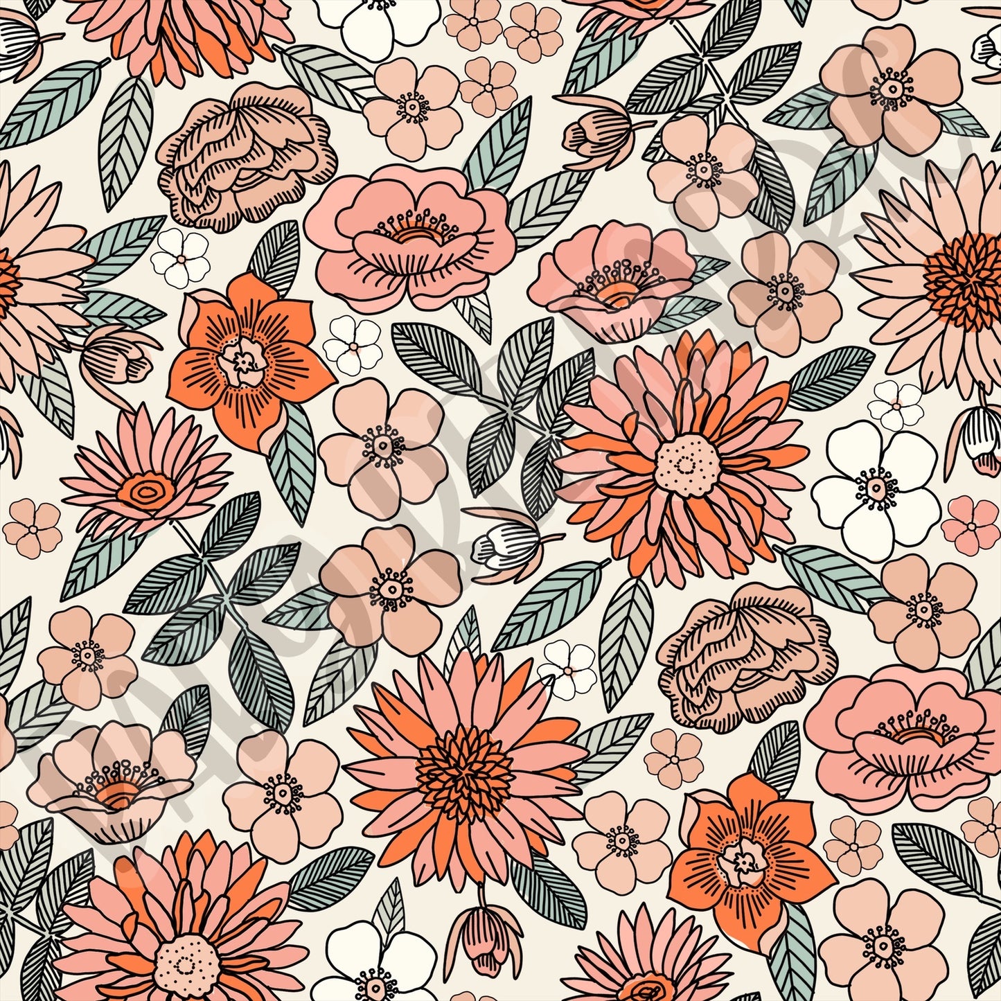 Sketched Floral Pre Order