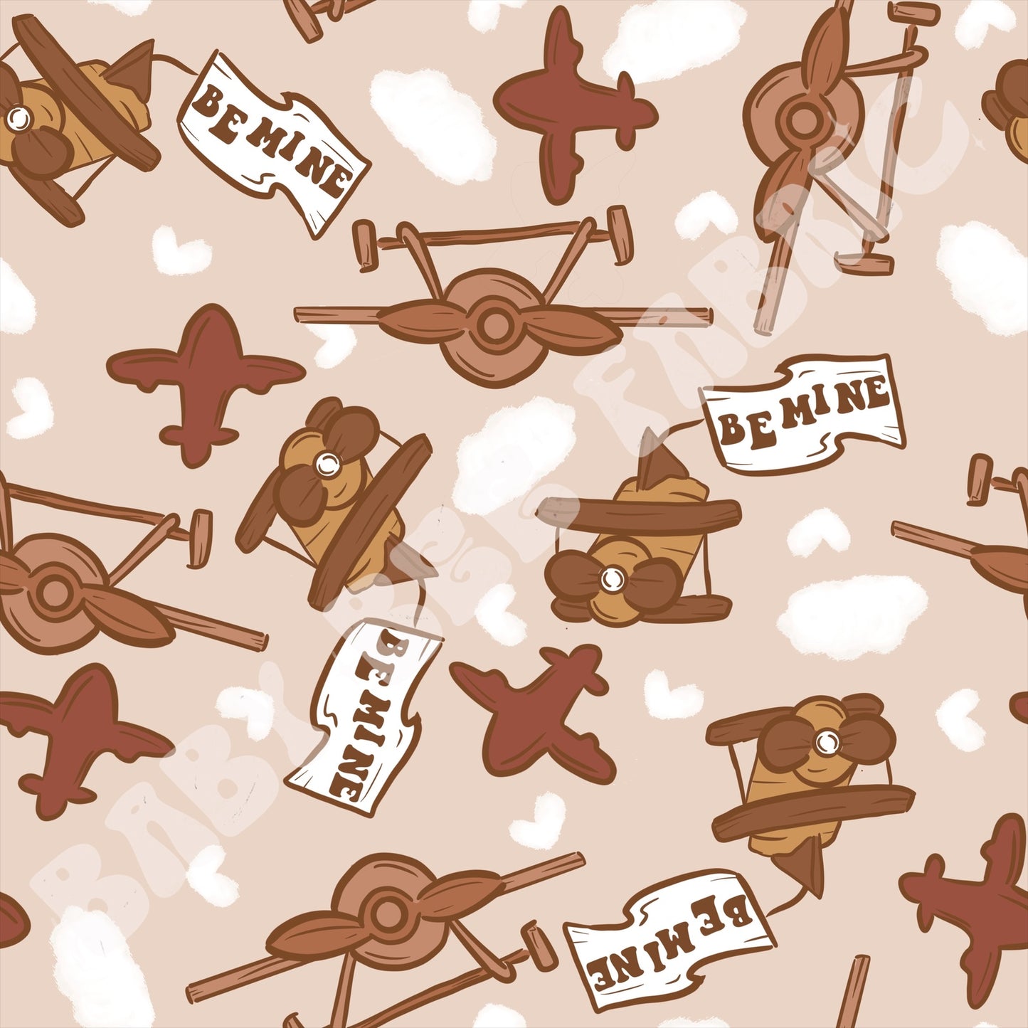 Boho Valentines Airplanes