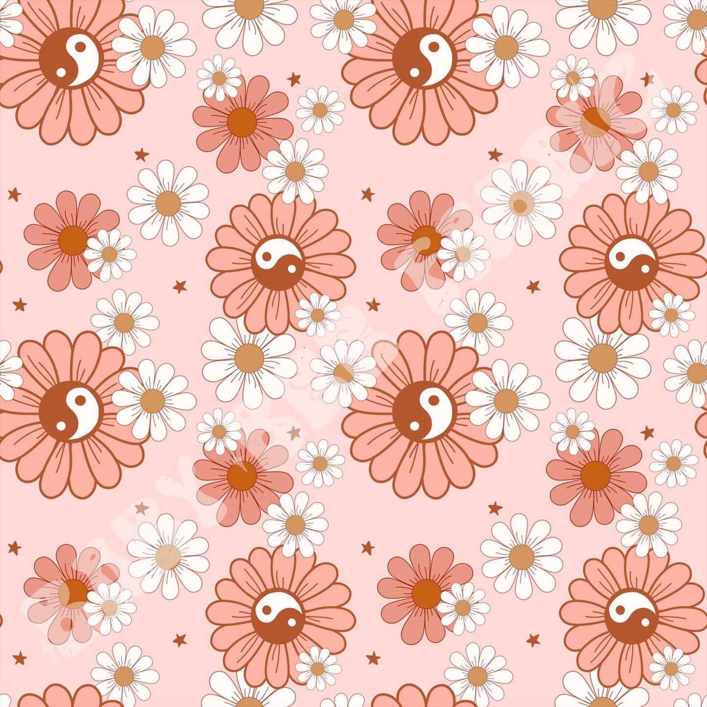 Floral Ying Yang
