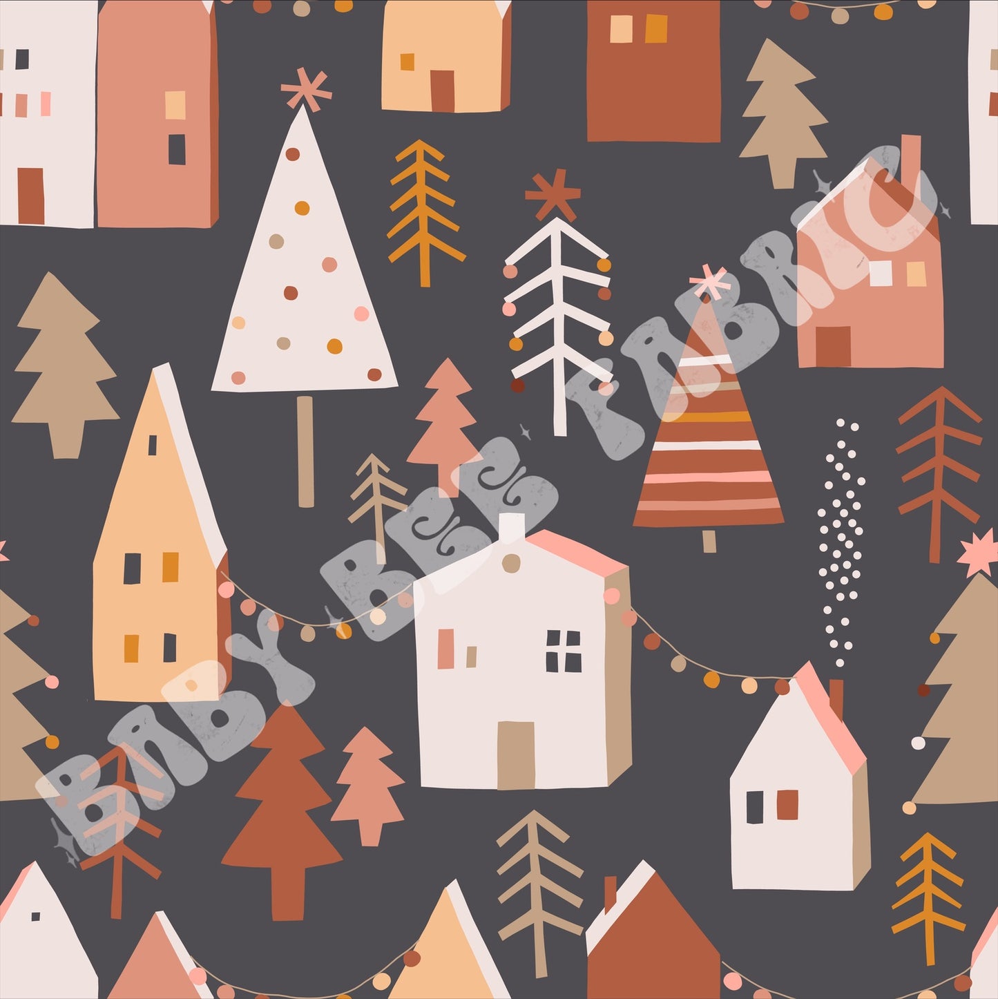 Christmas Town Black
