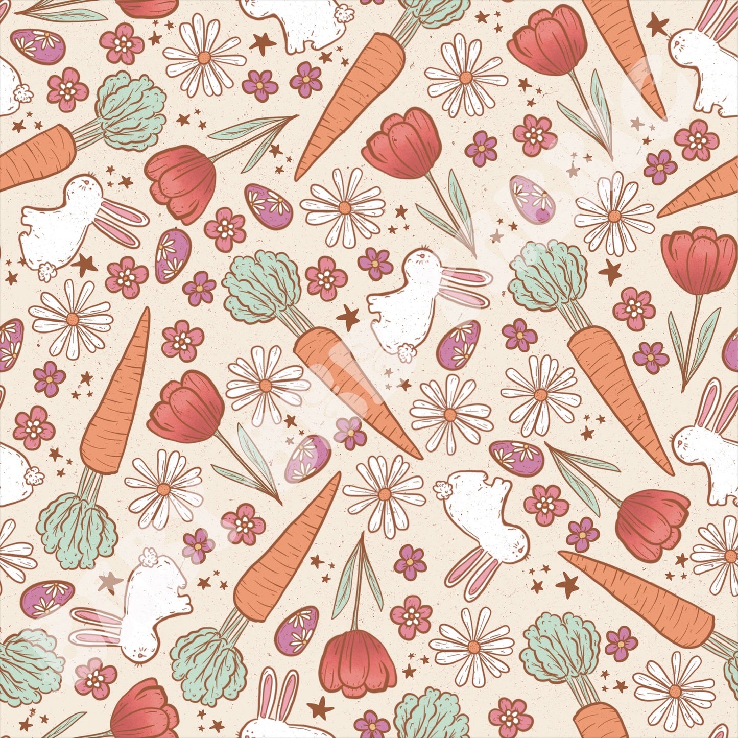 Easter Bunny Carrot Floral